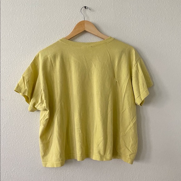 SOLD Vintage Yellow Adidas Tee - Picture 4 of 6